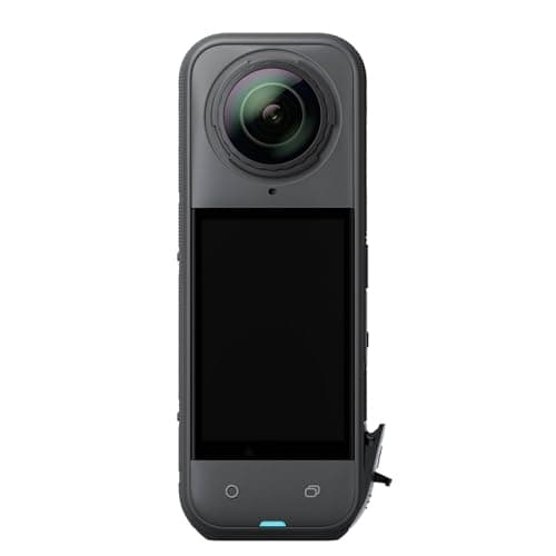 Engineered Charging Port Cover with Sealed Protective for 360 Cameras ABS Silicone Construction Lightweight Accessory Camera Waterproof Seal Side Panel Case — view 5
