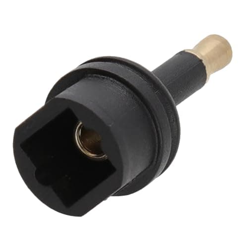 kenable TOS Optical Toslink Plug to Mini 3.5mm Optical Jack Plug Adapter — view 2