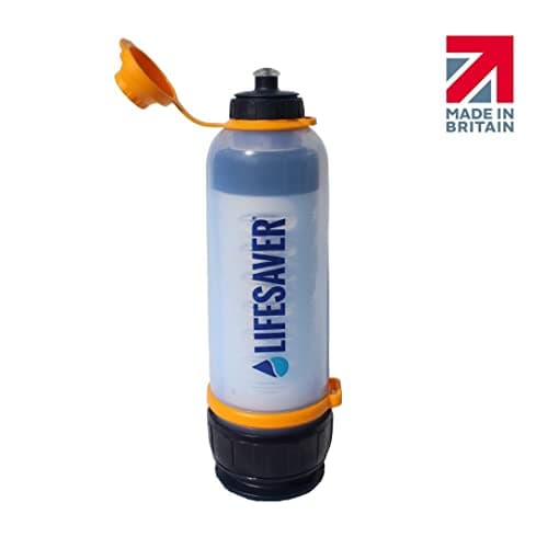 LifeSaver Bottle Solo Emergency Preparedness Pack | Water Purifier Bottle & Maintenance kit - up to 6,000 Litres | Foil sealed for long-lasting Emergency Preparedness, Go bags survival kit — view 6