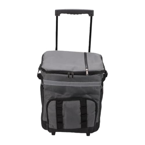 Kelawoly Rolling Cooler 43L Collapsible with Wheels, Telescopic Handle — view 3