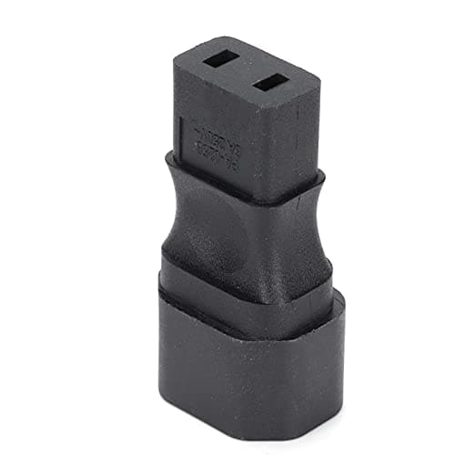 Jiawu Power Adapter, IEC320 C14 to C9 6A Converter Plug, Plug Adapter with Compact Portable Design for Laptop Mobile Phone USB Charger Travel Business Trip Study Abroad Household — view 2