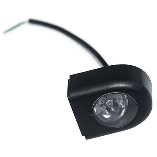 Electric Scooter Front Headlight LED for Xiaomi for m365 1S Pro, High Brightness Replacement Lamp with Long Range, Sturdy ABS Design for Safe Night Travel, Black — view 3