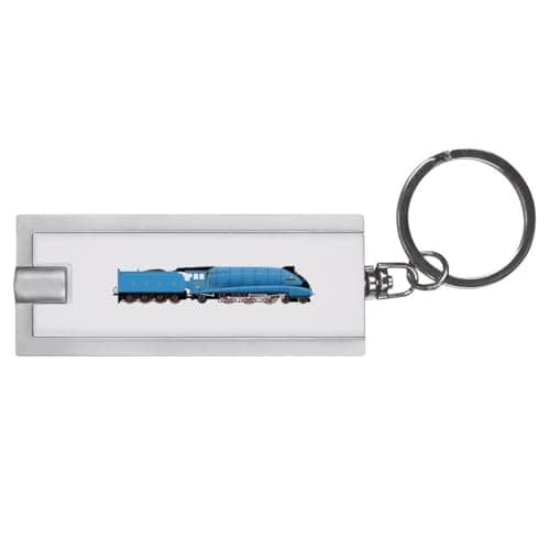 Azeeda 'Mallard Steam Train' LED Keyring Torch (KT00030948)