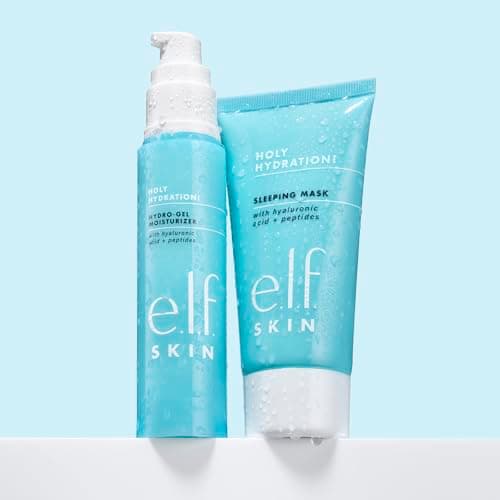 e.l.f. SKIN Holy Hydration! Sleeping Mask, Moisturising & Plumping Dual-Use Sleep Or Rinse-Off Face Mask, Soothes Skin With A Creamy Formula — view 4