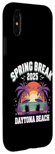 iPhone X/XS Spring Break 2025 Travel Vacation School Break Case — view 3
