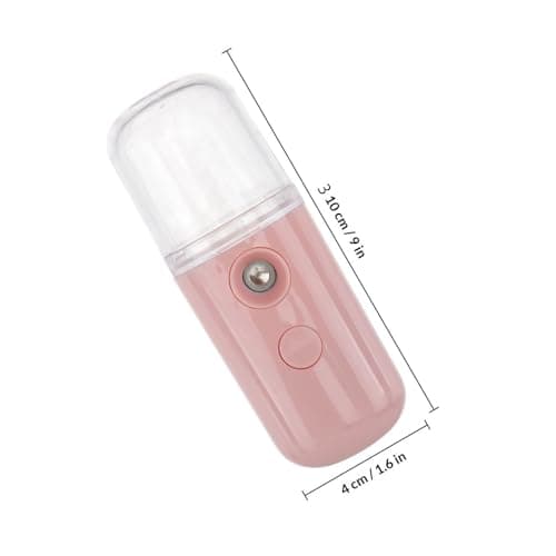 Balacoo Portable Material 150mah Battery Rechargeable PC and Abs USB Nano Mister Hydrating Steamer with Handheld Sprayer for Care and Moisturizing Random Color Facial Face Skin — view 2