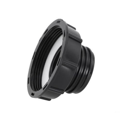 2 Piece IBC Adapter 80mm to S60x6 Threaded Connector for Water Tank