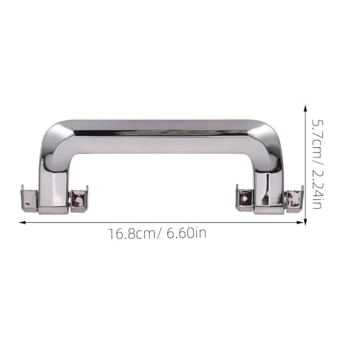 Luggage Handle Replacement Universal Grip for Suitcase Repair with Washers — view 2