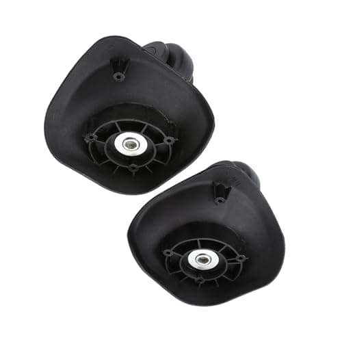 And Affordable Luggage Suitcase Replacement Wheels-Black PVC Caster Wheels — view 2