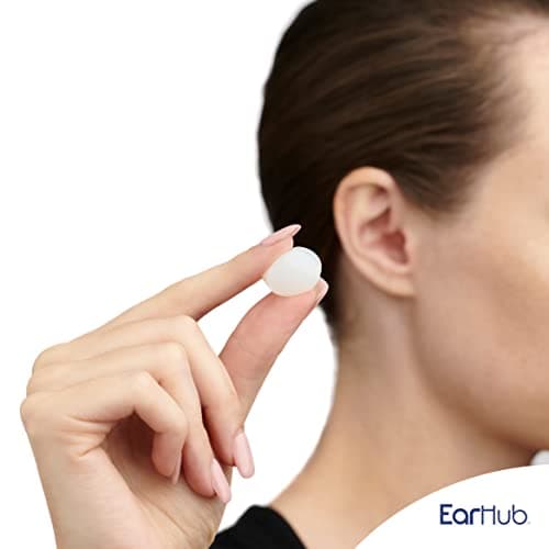 EarHub - Sleepwell Soft Premium Silicone Aloe Vera Earplugs 6 Pairs of Reusable & Custom Fit, Best Used for Sleep, Travel, Water Sports, Work, Study & Concerts. Case Included. — view 2