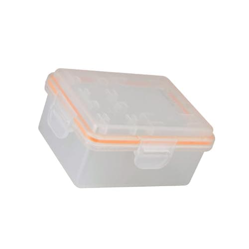 Shunzhong Shockproof ABS Storage Box for 4 FZ100 Cells Not Scratch Design Portable Chargers Case Multi Battery Storage for Photography