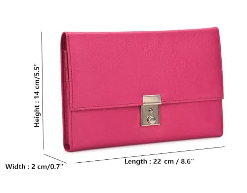 AR BRAND EST. 2021 Travel Document Wallet Organiser with Lock for Passport — view 3