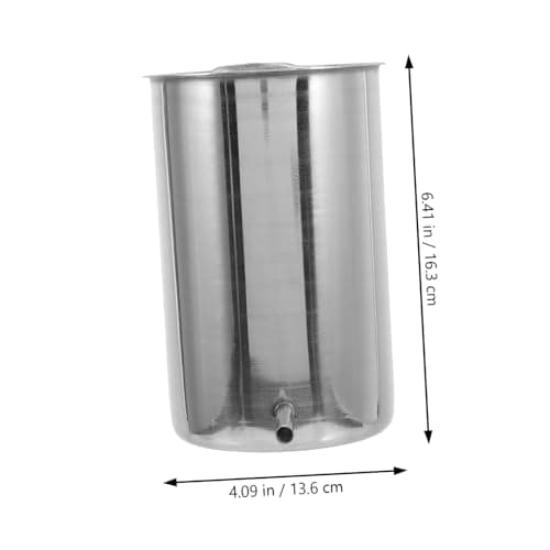 1000ml Stainless Steel Bucket for Household Cleaning Supplies — view 2