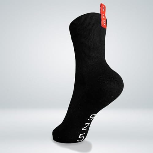 925Socks Silver-Ion Technology Performance Sports Running Socks Anti-Odour Breathable Cushioned Gym Blister Free Compression for Men & Women Sizes 3-7, 7-12 3/B/S — view 5