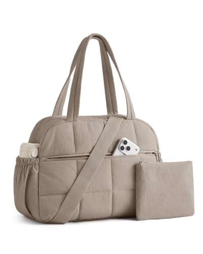 BAGSMART Women's 20L Travel Bag Weekend Overnight Gym Duffle Set