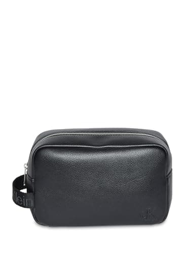 CALVIN KLEIN Men's Cargo DOPP KIT LV04D1090G Dopp Kit, Black (Black), One Size