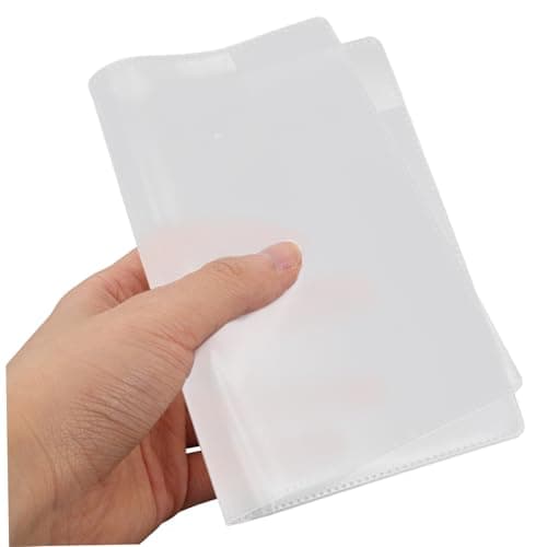 LAPYAPPE 5pcs Waterproof Passport Holder with Multiple Card Slots, Frosted Matte Plastic Travel Wallet Protectors, Wear-Resistant Passport Covers for Study Abroad and Tourism in The UK — view 3