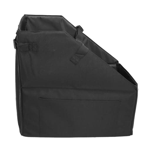 plplaaoo Folding Bike Carry Case with Dust Cover Oxford Fabric Bike Travel Bag Storage Box for Brompton for Dahon — view 4