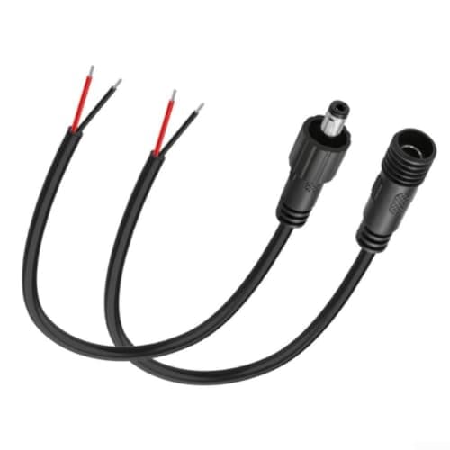 5.5mm Female to 2.5mm Male DC Power Adapter 16cm — view 2