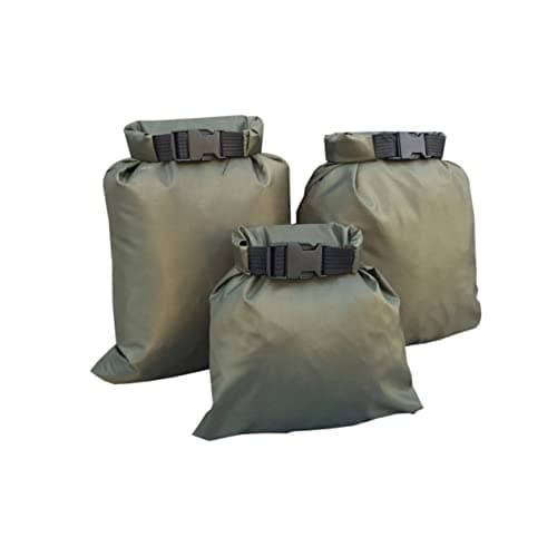 Waterproof Dry Bag Set, 3Pcs 1.5L 2.5L 3.5L Sturdy Nylon Taped Seams