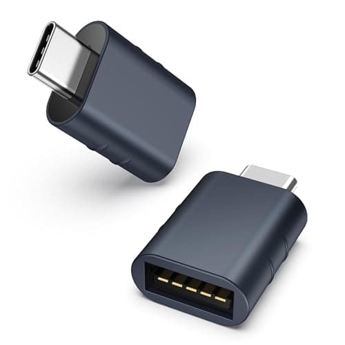 Syntech USB C to USB Adapter 2-Pack, Type C Male to USB 3.0 Female Adapter
