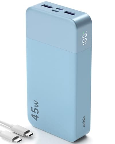 NOBIS 45W Power Bank Fast Charging 20000mAh Portable Charger