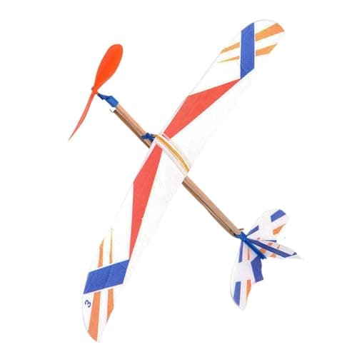 Rubber Band Airplane - Foam Hand Launch Glider Plane Toy For Kids
