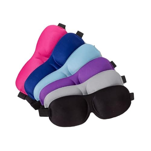 Van Der Lin 3D Eye Mask Sleep Soft Padded Blindfold Shade Sleeping Aid Night (Brown (1PC)) — view 4