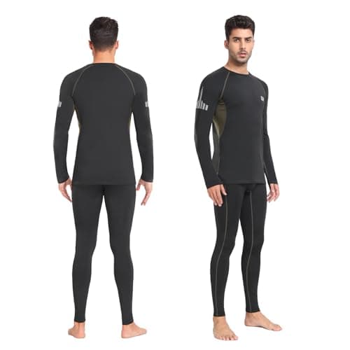YUTYTH Thermal Underwear Mens Set, Breathable Long Johns for Men Thermal — view 2