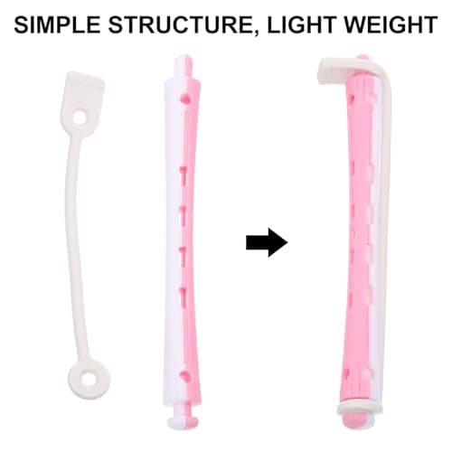 Hair Perm Rods 12 Pack PP Curling Tool for Women Fringe Curler — view 3