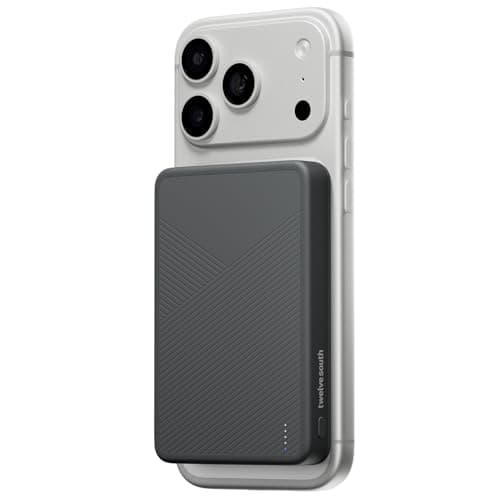 Twelve South PowerCapsule, MagSafe-compatible Power Bank (Slate) 10,000mAh