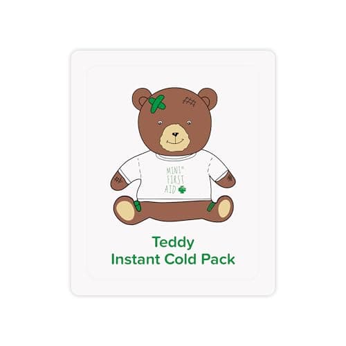 Mini First Aid Teddy Instant Cold Ice Pack - No Freezer Needed, Travel-Friendly Cooling Relief for Kids & Adults, Family First Aid Kit Essential, Pack of 2 — view 4