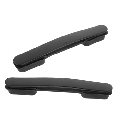SHERCHPRY 2Pcs Plastic Luggage Arch Bridge Handle Replacement, Black
