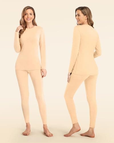 SIMIYA Womens Thermal Tops and Long Johns — view 4
