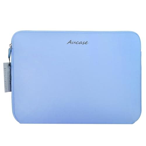 Aucase Laptop Case Sleeve 13.3 14 Inch, Thickest Lightest Water Resistant Neoprene Protective Laptop Bag for Men and Women, Compatible with MacBook 15.3''/ Air 15'' M3 M2, Chromebook — view 4