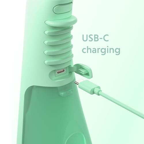 ORDO Hydro Sonic Water Flosser, Cordless, 3 Pressure Settings, Mint Green — view 5