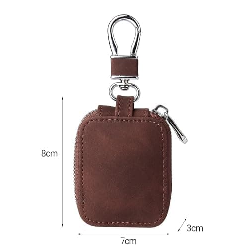 Bluetooth-Compatible Earphone Case Ultra-Thin Perfect Matching Faux Leather Wireless Earbud Sleeve Case for AirPods 3/2 Earphone Skin Earphone Case — view 5