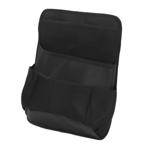 Xiuganpo PU Leather Backseat Car Organizer with 14 Pockets, Hanging Seat Storage for SUV Truck, Heavy Duty Oxford Cloth Car Organizer for Kids, Multifunctional Road Trip Essentials, Tool — view 2