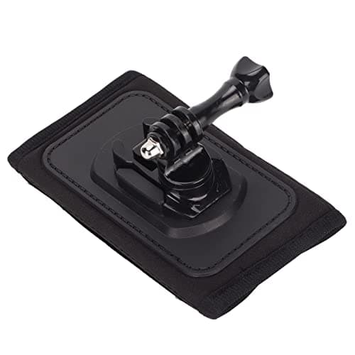 Yosoo Health Gear Action Camera Backpack Clip, 360 Rotation Shoulder Mount — view 3
