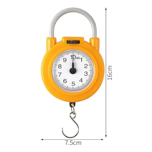 Portable Hanging Spring Scale 10kg Mechanical Luggage Travel Kitchen Scale — view 3