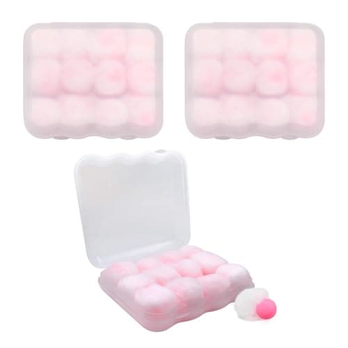 36PCS Wax Ear Plugs for Sleeping Soft Wax Earplug Reusable Noise Cancelling