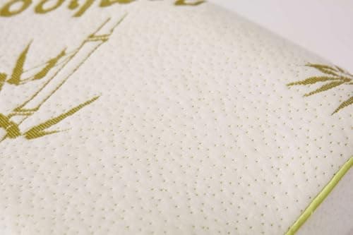 Small Bamboo Memory Foam Pillow for Sleeping, kids Neck pillow and Head Support, orthopedic side sleeper for neck and shoulder pain, ergonomic design , best cervical travel pillow 30*50 cm - small — view 6