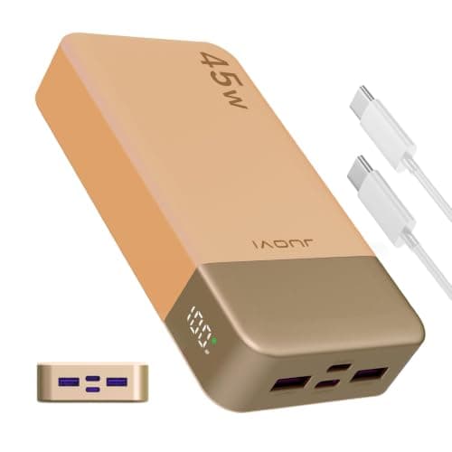 JUOVI 45W Power Bank Fast Charging 20000mAh Portable Charger