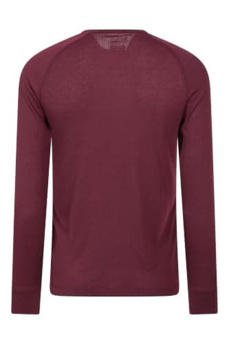 Mountain Warehouse Talus Mens Isotherm Base Layer Top Burgundy XL — view 3