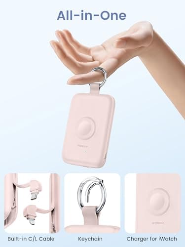 RORRY CharmGo Portable Charger, 10000mAh 20W Fast Charging Power Bank — view 2