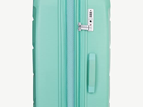 Rock Tulum Medium 63/71L Expandable Hard Shell Suitcase - Turquoise — view 6