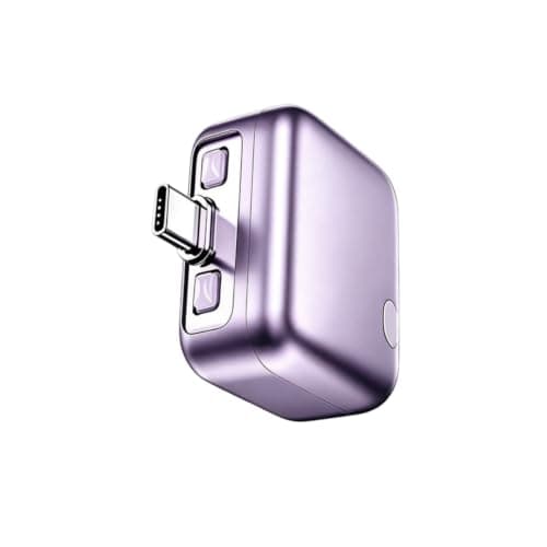 Disconnector Adapter, Smart Auto Stop Phone Charger Power Adapter Purple