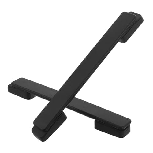 2pcs Replacement Suitcase Handle Plastic Black Grip for Travel Repair