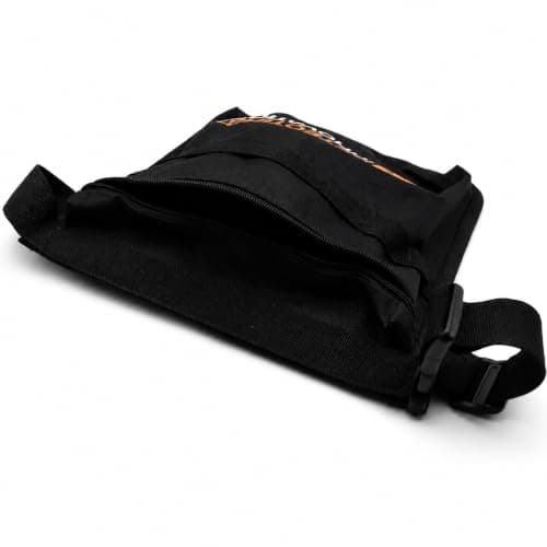 Detecting Innovations Finds Pouch for Metal Detecting – Durable, Adjustable Waist Bag with Deep Zippered Compartment and Tool Attachment — view 3