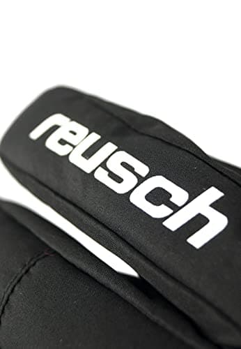 Reusch Men's Snow King Windproof and Extra Breathable Unisex Winter Gloves Finger Gloves Snow Gloves Ski Gloves Men Women Black/Green, 9 — view 5